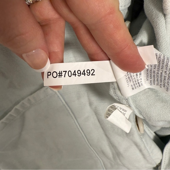 Madewell x As Ever Cotton Utility Workwear Jumpsuit Sage Green Blue NWT XL - Picture 13 of 13